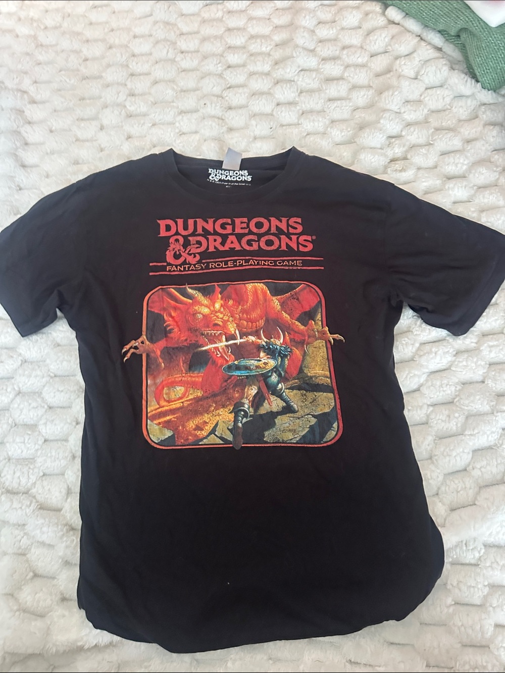 Dungeons & Dragons Black Graphic Short Sleeve Tee
